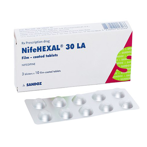 Nifehexal 30 LA Nifedipin 30mg Sandoz (H/30V) 