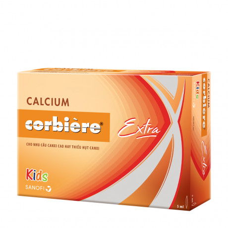 Calcium Corbiere Extra Kids Sanofi (H/30o/5ml) Date 12/2027