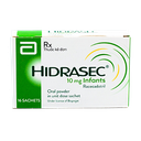 [T00560] Hidrasec Racecadotril 10mg Infants Abbott (H/16gói) Date 01/2027