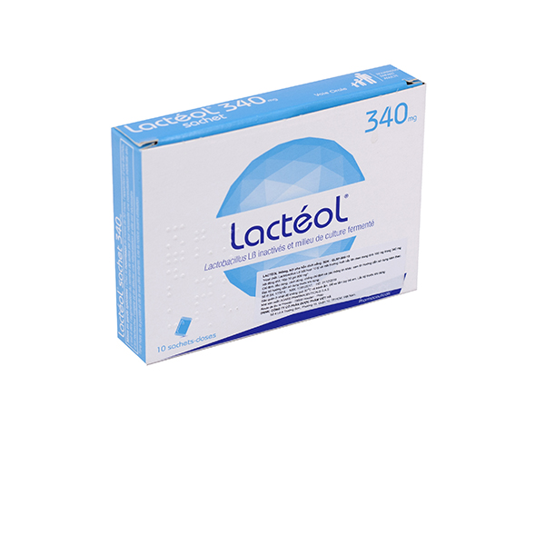 Lacteol 340mg Pháp (H/10gói) Date 08/2026