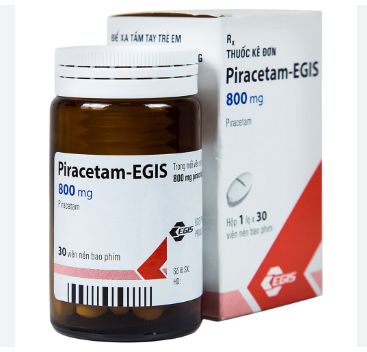 Piracetam Egis 800mg Egis Hungary (Lọ/30v) Date 03/2027