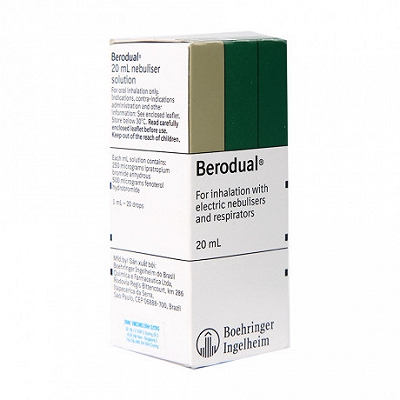 Berodual dung dịch khí dung Boehringer Ingelheim (Lọ/20ml) 