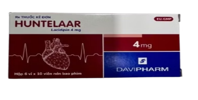 Huntelaar Lacidipine 4mg Davipharm (H/60v) 