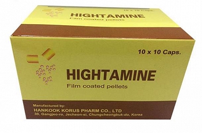 Hightamine Korea (H/100v) Date 05/2027