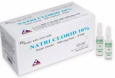 Natri Clorid 10% 500mg/5ml Vinphaco (H/50o/5ml) 