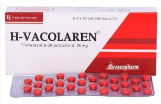 Vacolaren Trimetazidine 20mg Vacopharm (H/60v) (Vastarel nội)