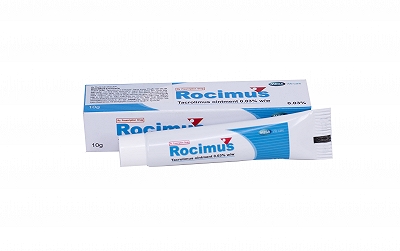 Rocimus Tacrolimus 0.03% Mega Ấn Độ (Tuýp/10g) Date 10/2027