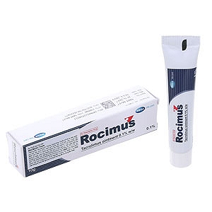 Rocimus Tacrolimus 0.1% Mega Ấn Độ (Tuýp/10g) 