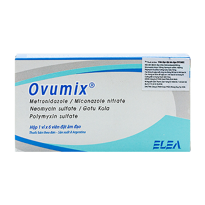 Ovumix viên đặt Elea Argentina (H/6v) Date 07/2027
