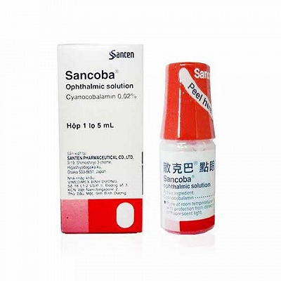  Sancoba nhỏ mắt Santen (Lọ/5ml) Date 11/2027