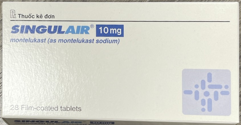Singulair Montelukast 10mg Organon (H/28v) Date 08/2027