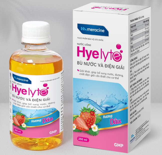 Oresol Hyelyte hương Dâu DP Việt Đức (Lọ/250ml) 
