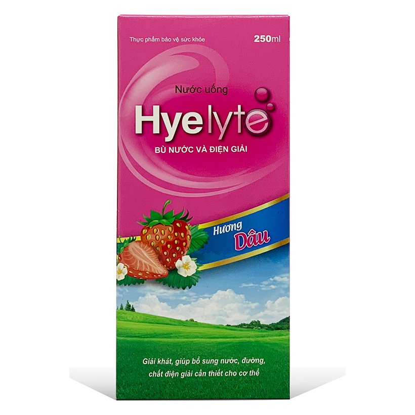 Oresol Hyelyte hương Dâu DP Việt Đức (Lọ/250ml) Date 02/2027