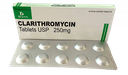 [T01599] Clarithromycin 250mg Brawn (H/10v) Date 07/2025