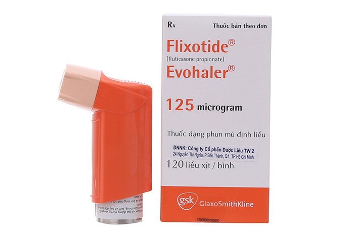 Flixotide Evohaler 125mcg xịt GSK (Lọ/120liều) Date 10/2027