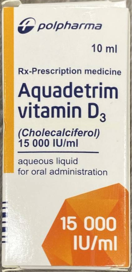 Aquadetrim Vitamin D3 Medana (Lọ/10ml) Date 12/2026