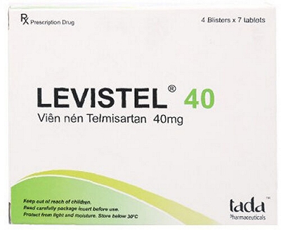 Levistel Telmisartan 40mg Tây Ban Nha (H/28v) Date 10/2026
