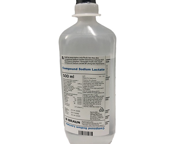  Compound Sodium Lactate Dịch Truyền Braun (Chai/500ml)