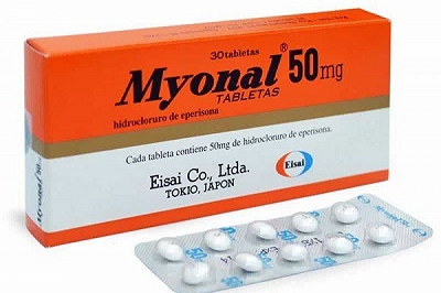 Myonal Eperison hydroclorid 50mg Nhật Bản (H/30v) date 05/2027
