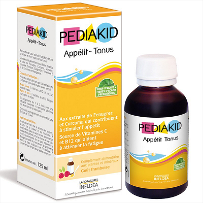 Pediakid Appetit Tonus Siro ăn ngon Pháp (Lọ/125ml)