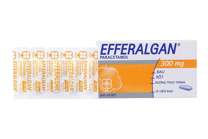 Efferalgan 300mg viên đặt Pháp (H/10v)  Date 07/2026