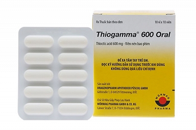 Thiogamma Acid Thioctic 600mg Đức (H/30v) date 06/2026