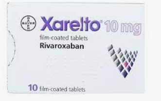 Xarelto rivaroxaban 10mg Bayer (H/10v) 