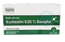 [T02228] Naphazolin 0.05% Nhỏ Mũi Đà Nẵng (H/50lọ/10ml)