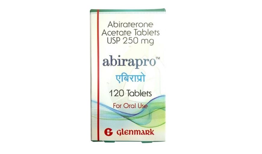Abirapro Abriaterone Acetate 250mg Glenmark (Lọ/120v)