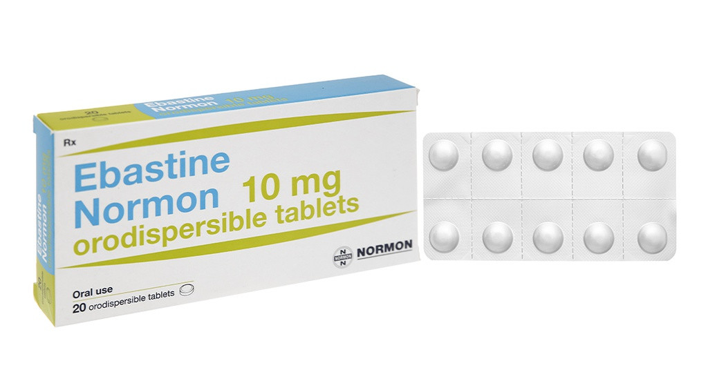 Ebastine normon Ebastin 10mg Tây Ban Nha (H/20v) 