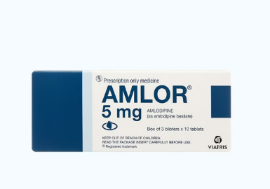 Amlor Amlodipine 5mg viên nén(H/30v) 