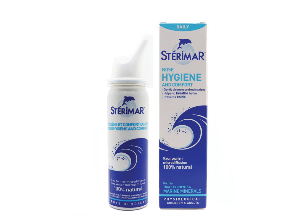 Sterimar Nose Hygiene and Comfort Xịt Muối Biển NL Fumouze (Lọ/50ml) Date 02/2027