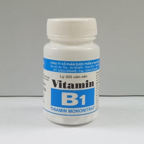 Vitamin B1 Vinaphar (Lọ/300v)