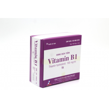  Vitamin B1 100mg/ml Vĩnh Phúc (H/100o/1ml) 