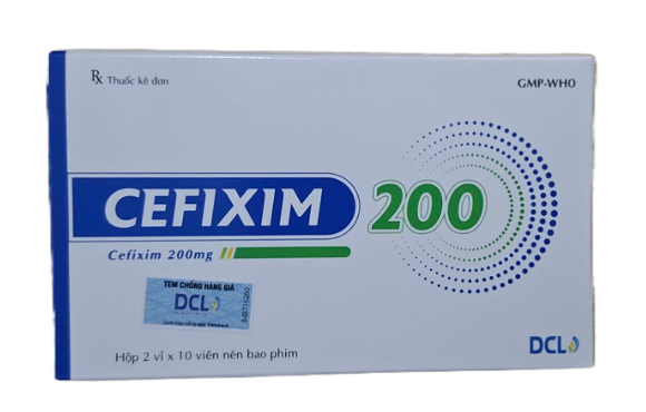 Cefixim 200mg Pharimexco Cửu Long (H/20v)