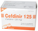 [T03842] Cefdinir 125mg Pharimexco (H/14g/2.5g) Date 06/2026