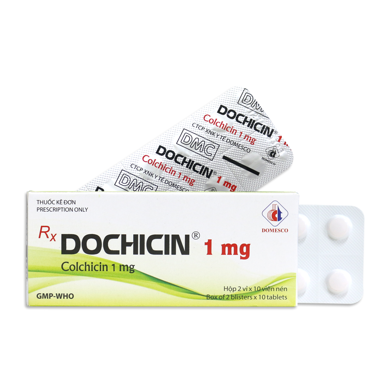 Dochicin Colchicin 1mg Domesco (H/20v)