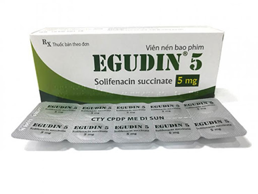 Egudin Solifenacin Succinat 5mg Medisun (H/30v) Date 10/2026