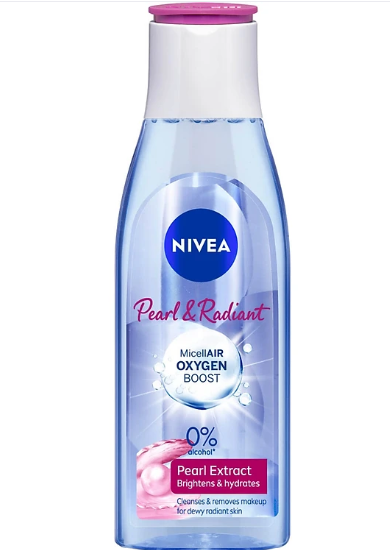 Nước Tẩy Trang Nivea Pearl Radiant Nắp Hồng (Chai/200ml)