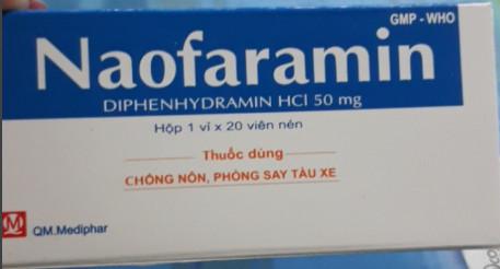 Naofaramin 50mg QM Mediphar (H/20v) ( Nautamin nội )