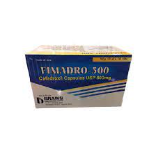 Fimadro 500 Cefadroxil Capsules USP 500mg Brawn (H/100v) Date 03/2027