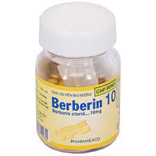 Berberin 10 Berberin Clorid 10mg Cửu Long (Lọ/100v)