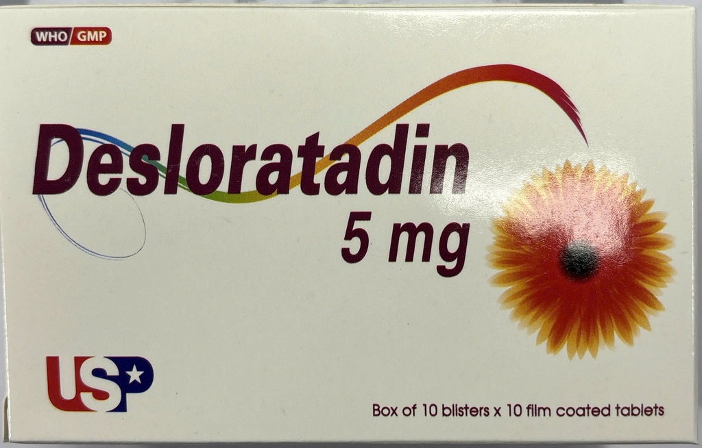  Desloratadin 5mg USP (H/100v)