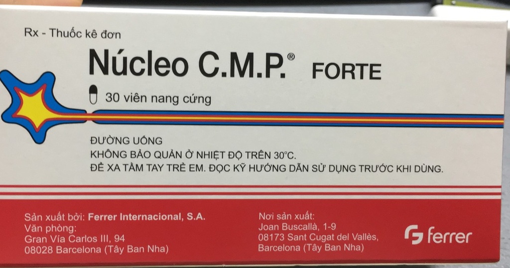 [T07378] Nucleo CMP Forte Tây Ban Nha (H/30v) Date 01/2027