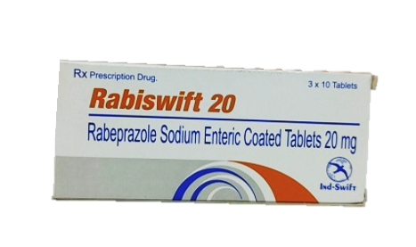[T07890] Rabiswift 20 Rabeprazol 20mg Ấn Độ (H/30v) Date 09/2025
