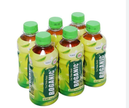 [T09258] Trà Thảo Dược Boganic Traphaco ( Lốc/6chai) Date 06/2026