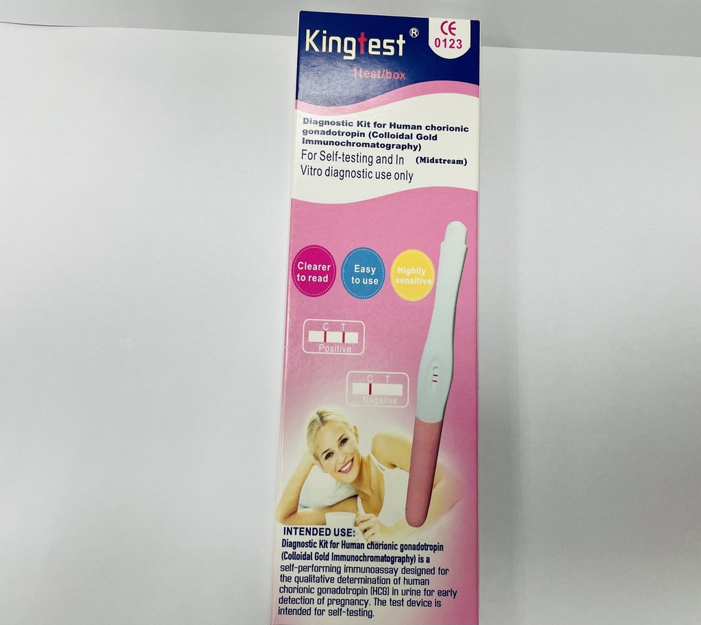 [T10146] Bút Thử Thai Kingtest  (H/1C) Date 02/2026