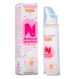 [T10621] Xịt Mũi Nebusal Spray Baby 1.9% ( lọ/ 50ml) Date 12/2027