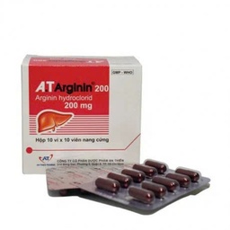 [T13488] A.T Arginin 200mg An Thiên (H/100v) Date 08/2026