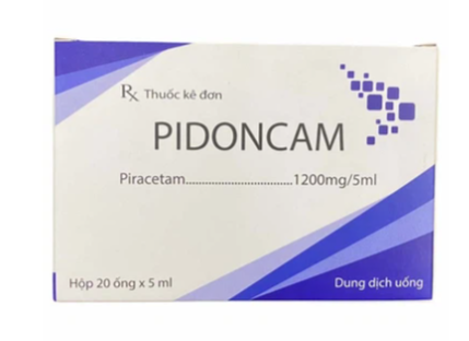 [T13797] Pidoncam Piracetam 1200mg/5ml Hà Nam (H/20o/5ml)